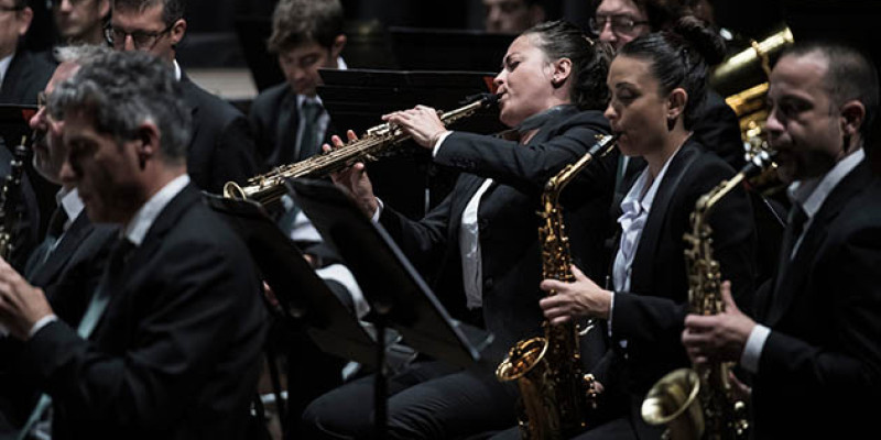 Assaigs amb la Banda Municipal de Barcelona 23-24