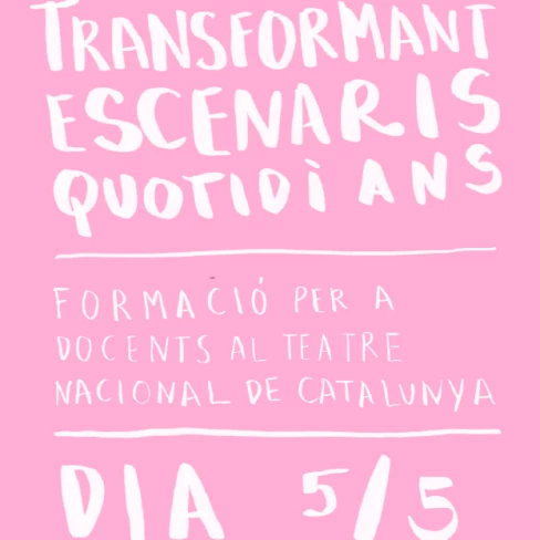 Relatoria gràfica: Transformant escenaris quotidians - 5a part